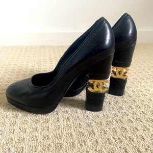 Chanel high heels